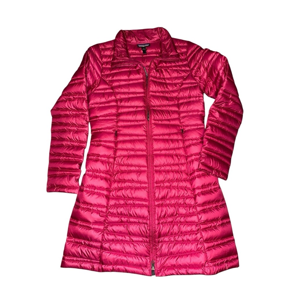 Patagonia Fiona Down Parka Pink Women's Size Small Winter Outdoors Lightweight